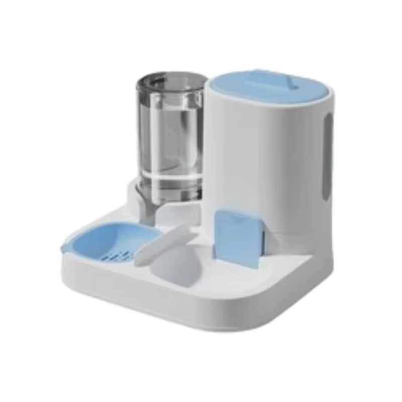 2-in-1 Automatic Pet Feeder & Waterer - Anti-Spill Bowl with Large Capacity Food Storage, Smart Dispenser for Cats Dogs — image 5