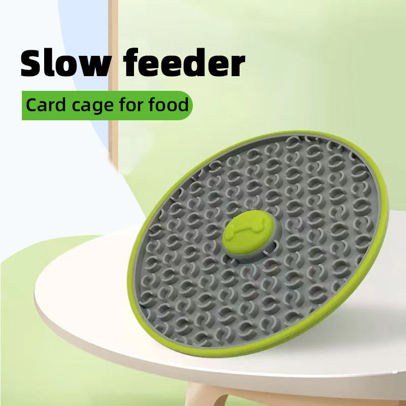 Pet Dog Licking Plate Slow Food Plate Dog Cage Licking Pad Card Cage Licking Plate — image 4
