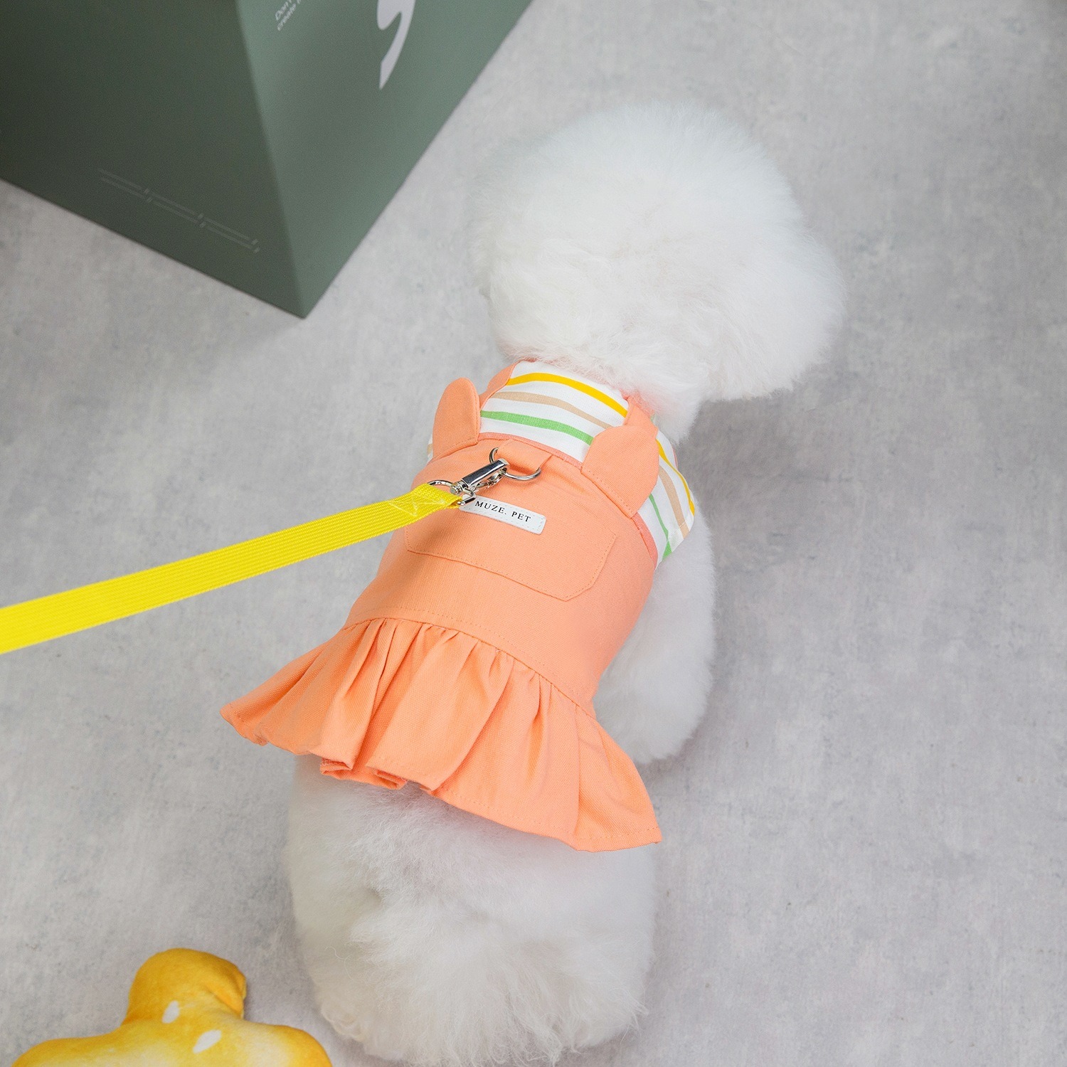 New striped patchwork skirt for pet products — image 6