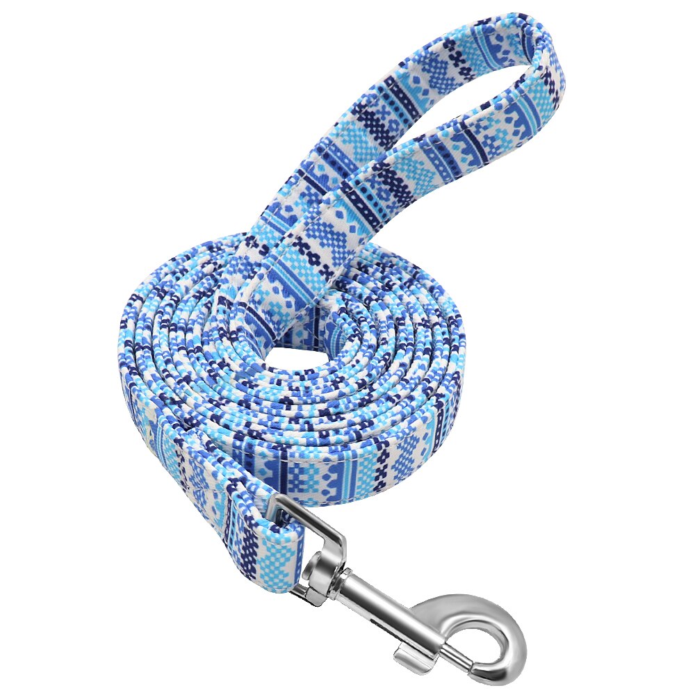 Thick Dog Leash Nylon Rope Printed Dog Cat Leash Pet Leashes Rope Puppy Leads for Outdoor Walking Training Pet Supplies — image 8