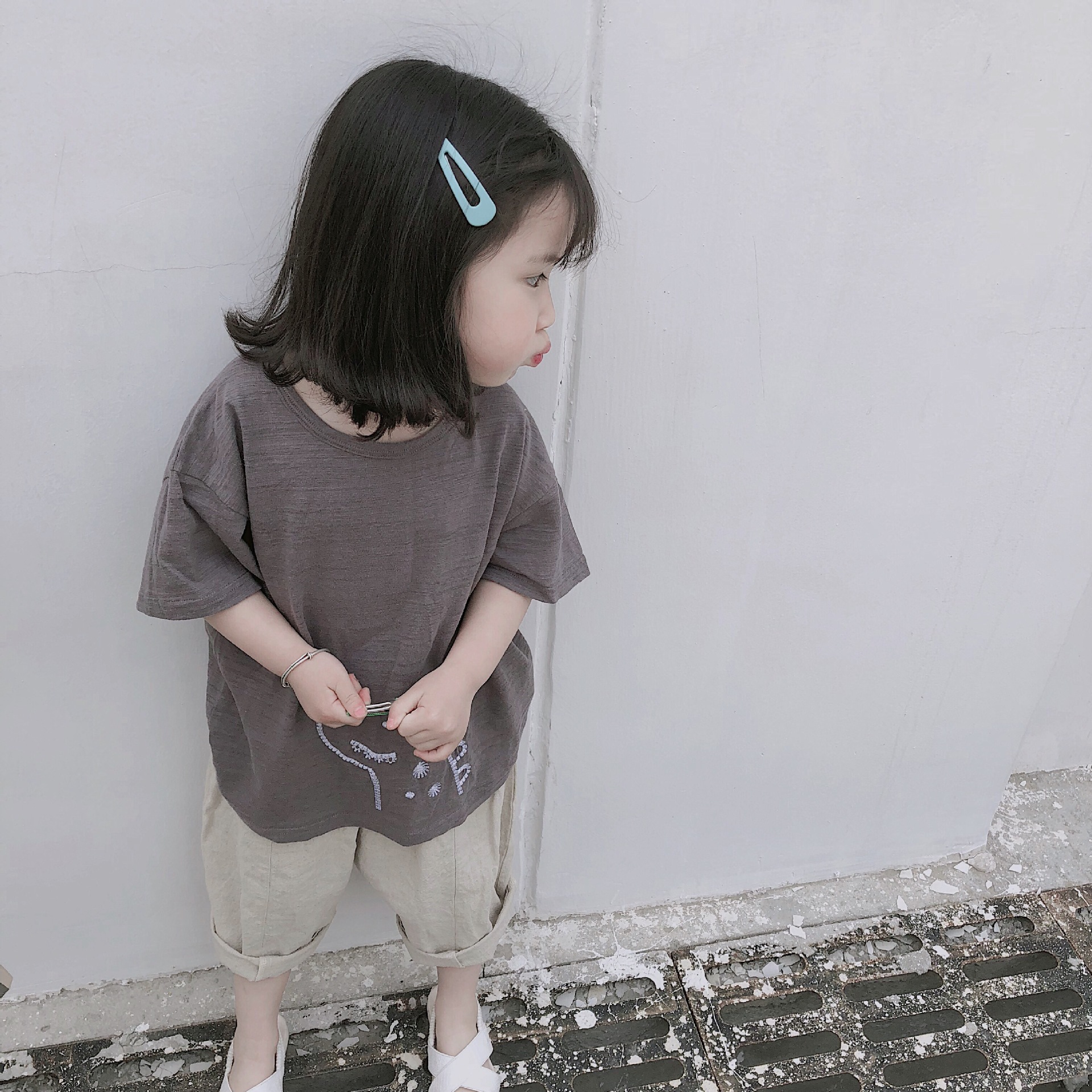 Deer Embroidered T-shirt for Children — image 4