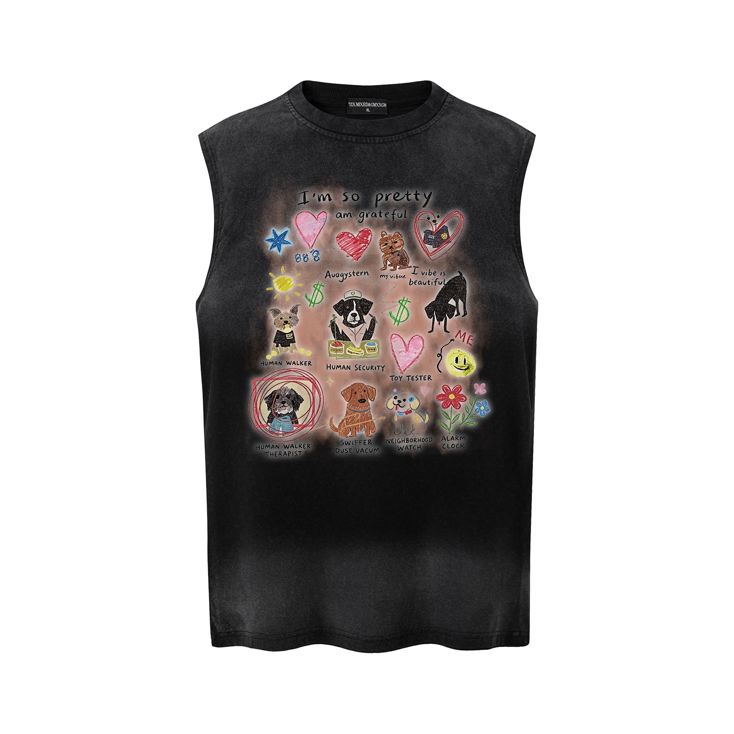 Different dog graffiti vests — image 4