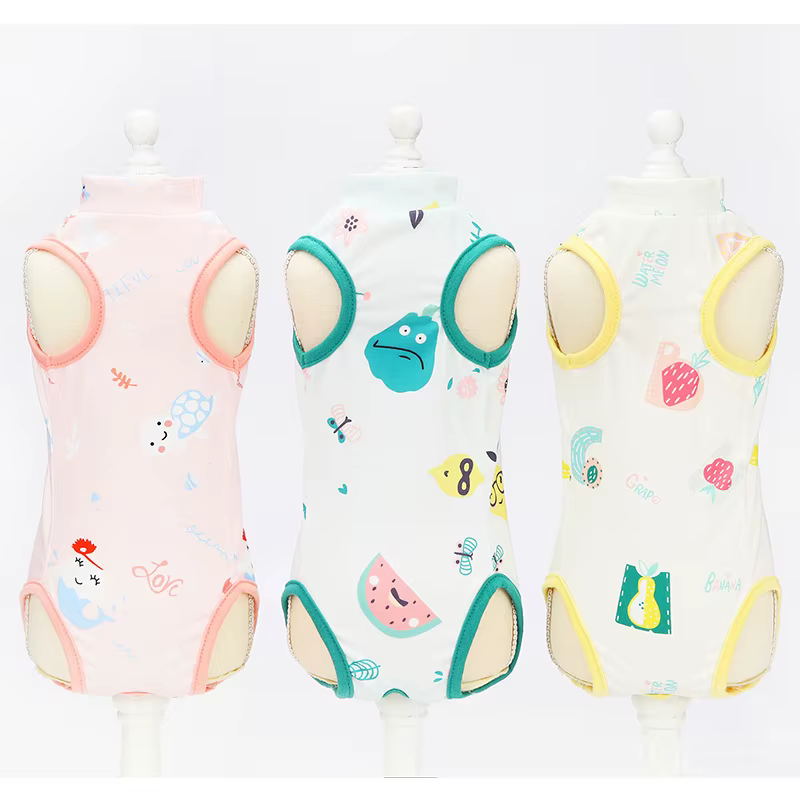 Ropa para Gato, Traje de Recuperación Post-Operativa, Ropa para Heridas, Anti ácaros, Esterilización, Trajes de Recuperación Quirúrgica — imagen 5