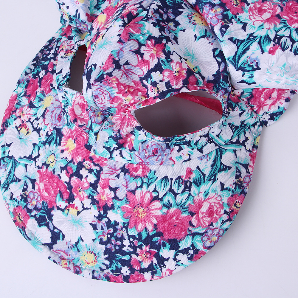 Sombrero Floral para Mascotas - Gato y Perro Retro Estilo de Dama con Flor — imagen 5