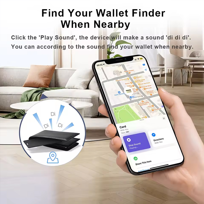 Android Bluetooth Tracker Card. Supports Google Find My. Locate keys, luggage, pets — image 3