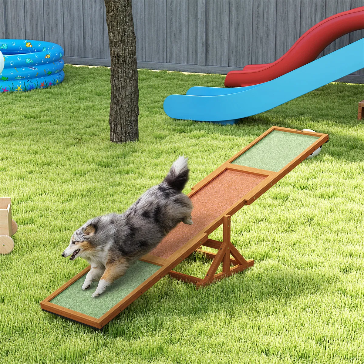 Dog Agility Ramp, Pet Seesaw — image 4