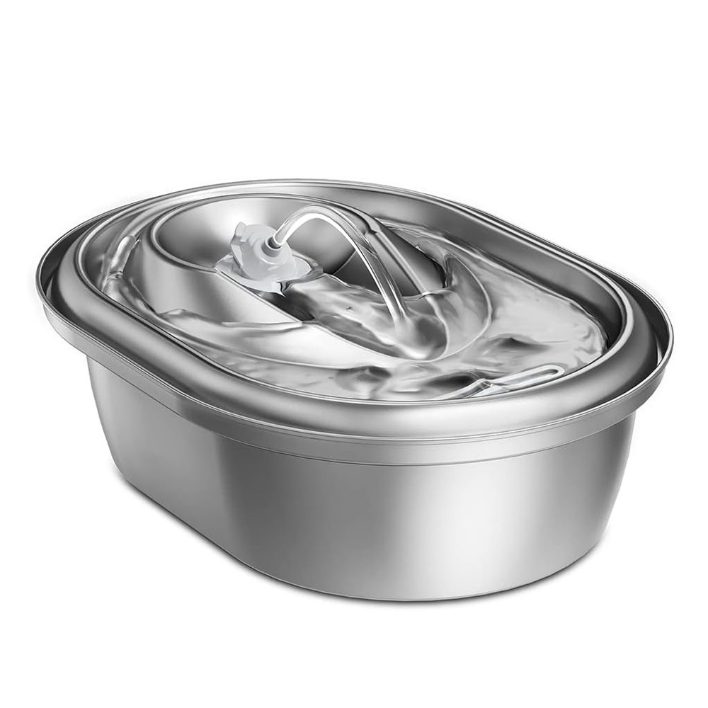 Stainless Steel Smart Pet Water Dispenser with Automatic Circulation and Filtration, Large Capacity Feeder for Cats and Dogs — image 19