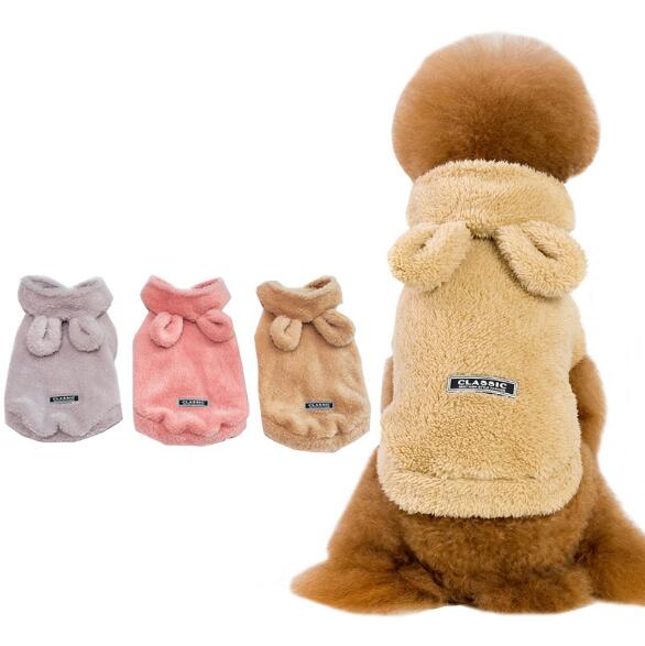 Warm Cat Clothes Winter Pet Puppy Kitten Coat Jacket For Small Medium Dogs Cats Chihuahua Yorkshire Clothing Costume Pink S-2XL — image 6