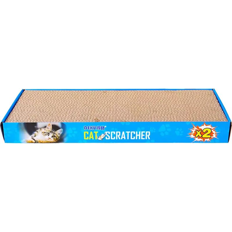 Cat Scratcher Cats Lounge Scratchers Durable Scratch Toys Corrugated Cardboard Scratching Mat Paper Boards — image 5
