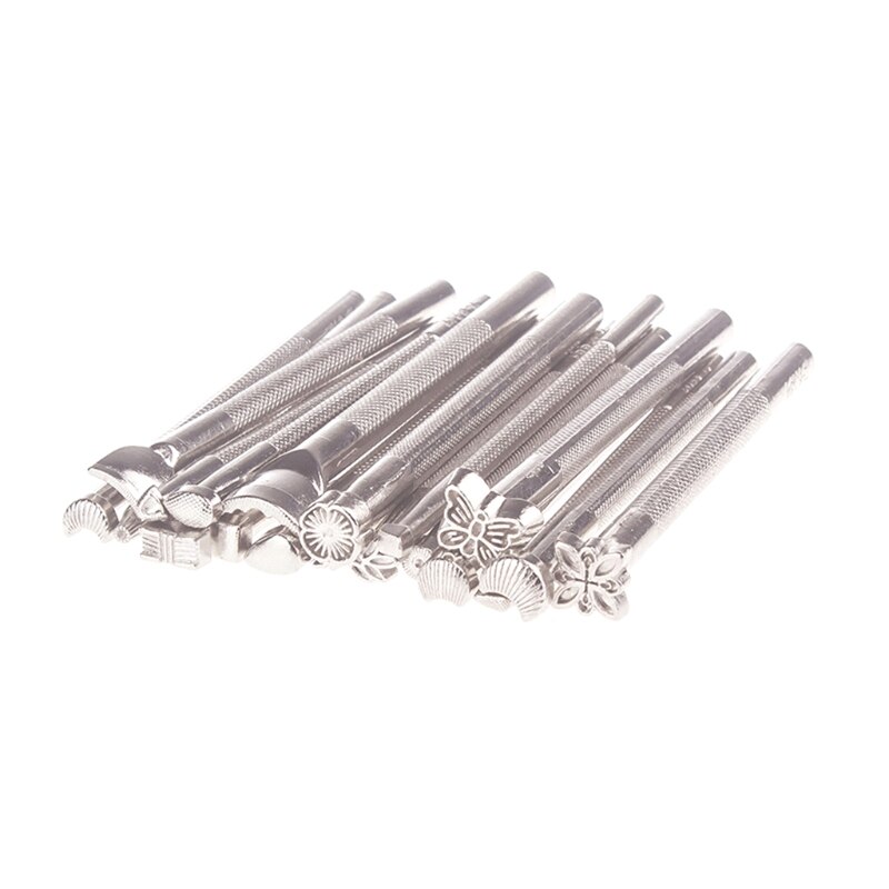 1Set(20Pcs)Leather Carving Hand Working Saddle Making Tools Engraving Craft Set — image 4