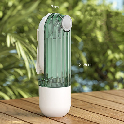 2 In 1 Pet Water Cup Segment Design Green Dog Walking Portable Drinking Cup Dog Feeding Supplies Pet Supplies Dog Walking Water — image 6