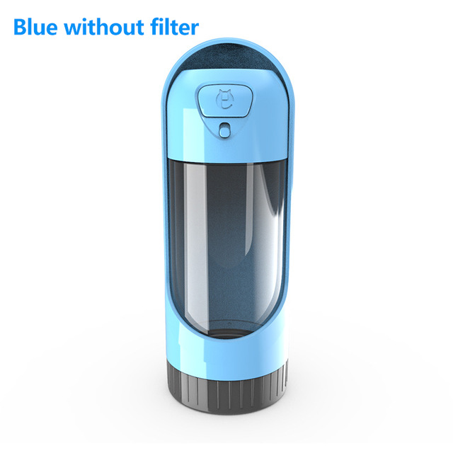Portable Pet Dog Water Bottle Drinking Bowls For Small Large Dogs Feeding Water Dispenser Cat Activated Carbon Filter Bowl — image 16
