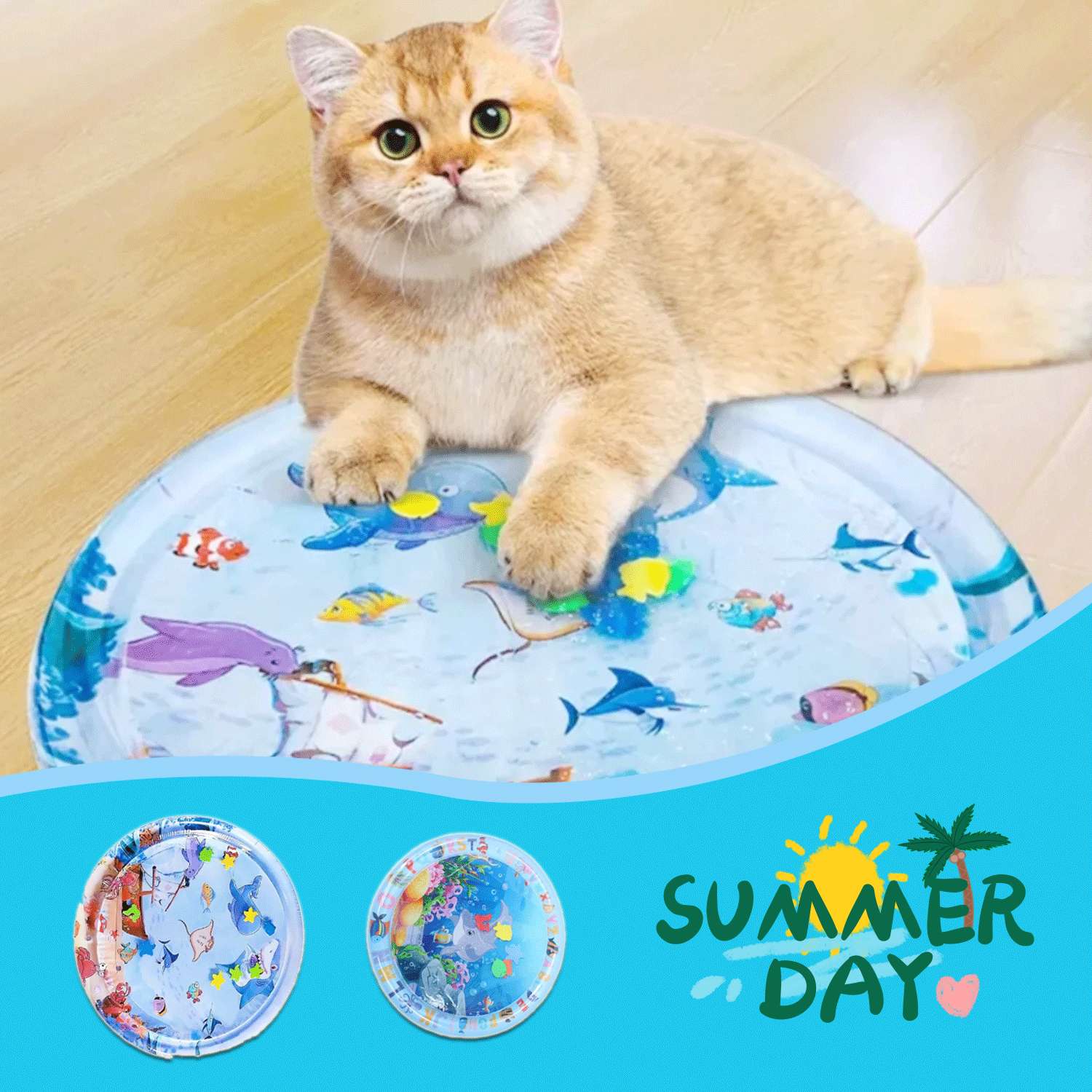 Cama de Hielo para Perros y Gatos - Colchón Refrescante para Dormir en Verano — imagen 1