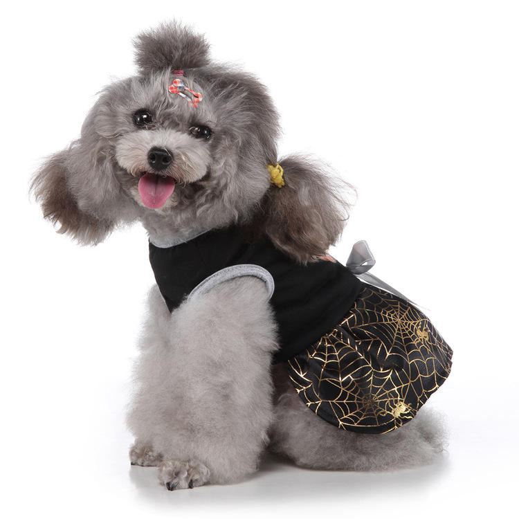 Ropa de Perro para Halloween - Falda con Manto de Búho y Capa de Murciélago para Día de Navidad — imagen 2