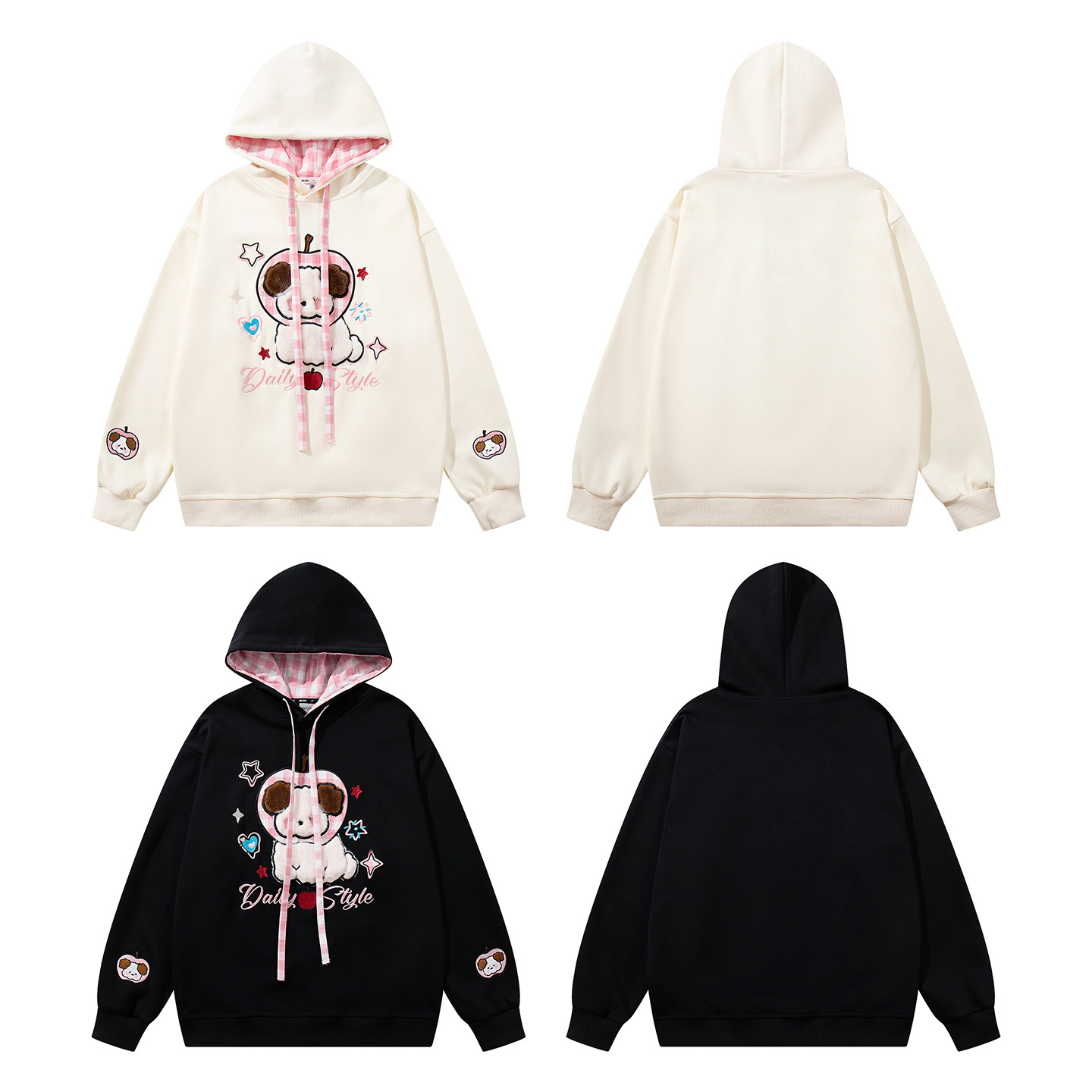 Plush cloth dog hoodie — image 6
