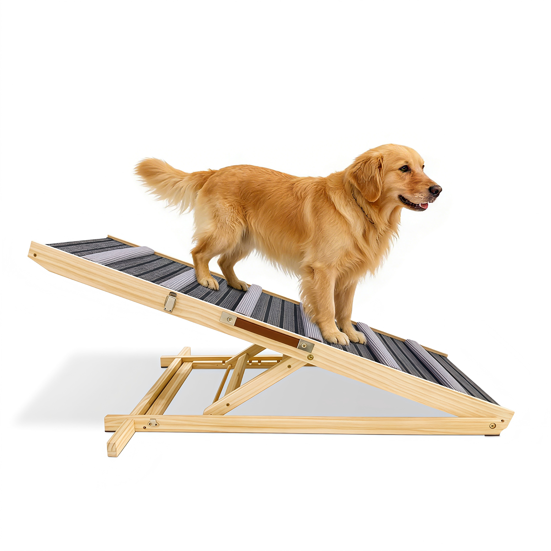 Rampa para Perros Mejorada 2026 para Sofá, Rampa para Perros Pequeños, 6 Alturas Ajustables de 14'' a 25", Escalones Portátiles y Estables para Mascotas con Almohadilla Antideslizante, Rampas para Mascotas para Sofá y Escaleras — imagen 11