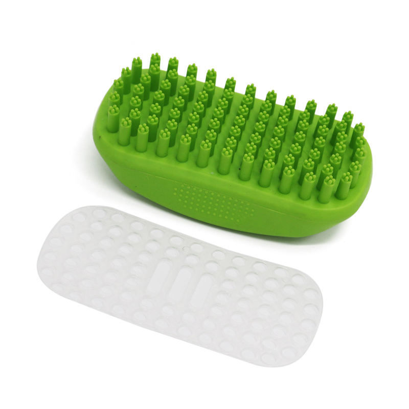 Pincel de Masaje para Baño Perro Pincel de Masaje para el Cuidado del Pelaje y Eliminación de Pelo — imagen 2