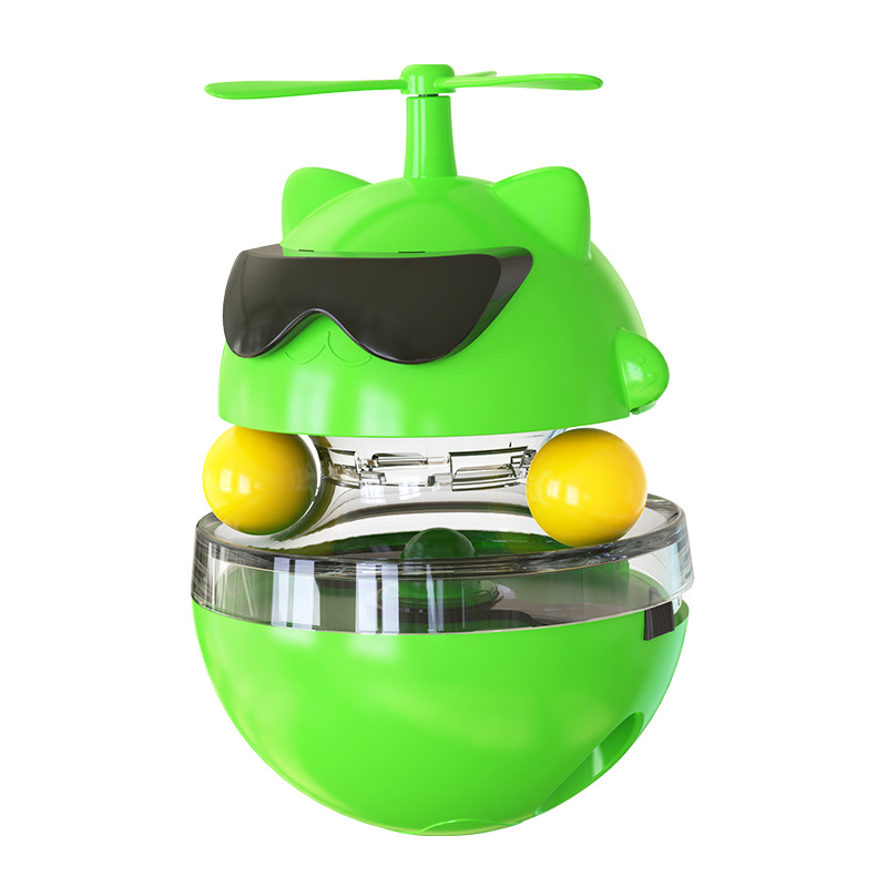 Cat Toys Laser Electric Infrared Funny Cat Turntable Tumbler Lucky Cat Stick Pet Supplies — image 4