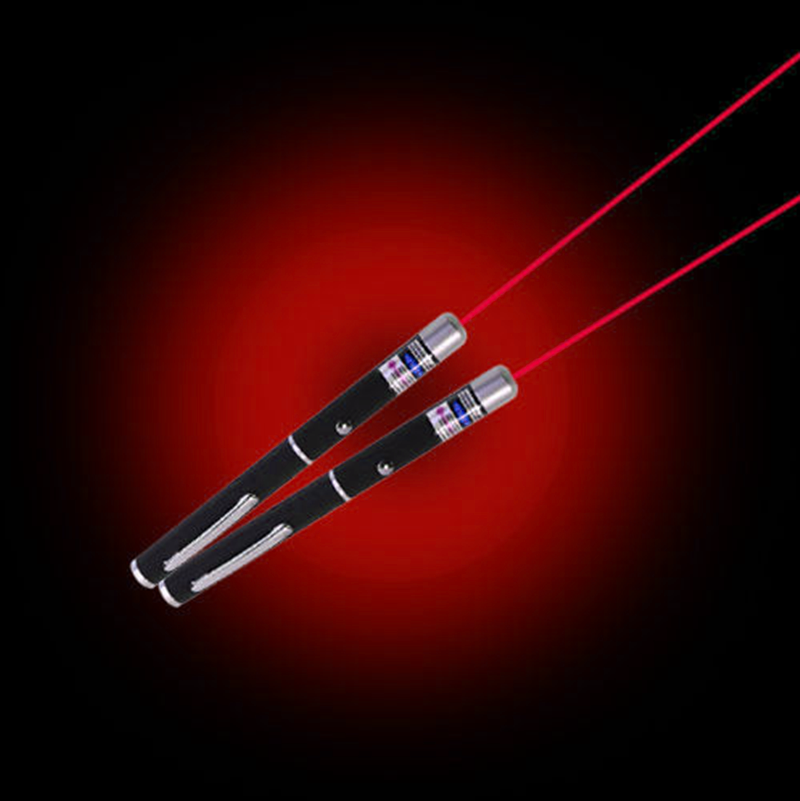 Puntero Láser Rojo 650nm en Forma de Pluma, Haz Único Visible, Linterna Láser con Pilas AAA, 10 Piezas, Alcance de 9900 Millas, Mini Pluma de Enseñanza, Juguete para Mascotas — imagen 4