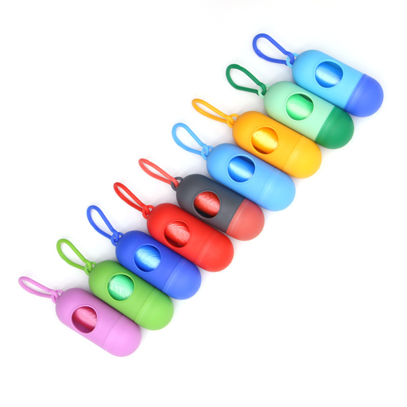 Cajas de Bolsas para Excrementos de Mascotas Portátiles, Capacidad Completa con Bolsa de Papel — imagen 5