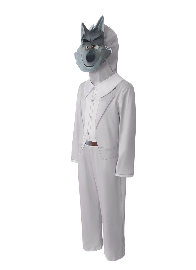 The Bad Guys Wolf Cosplay Costume Halloween Outfit Stage Wear Role Play Clothing — image 4