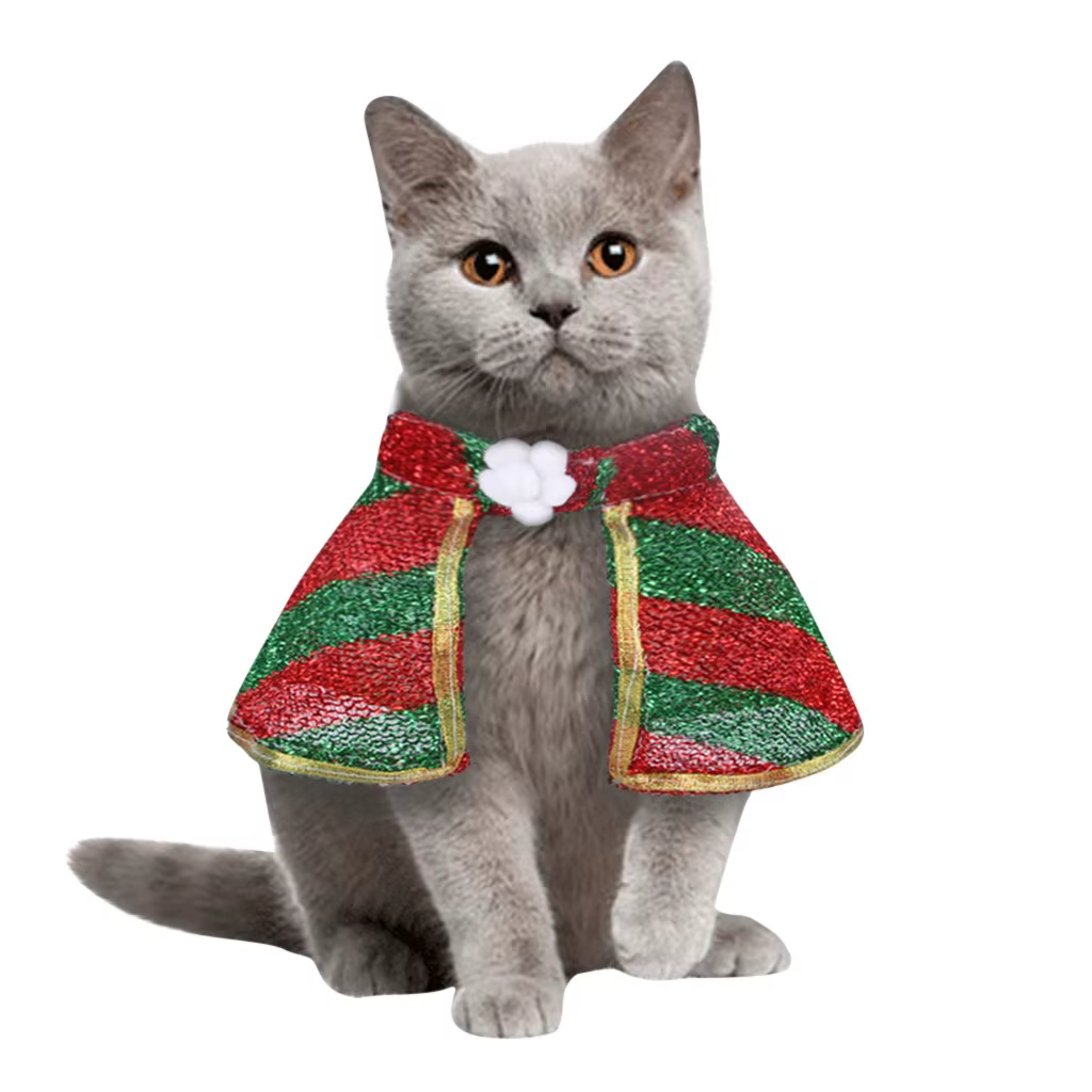 Cat Dog Christmas Cosplay Clothing Funny Dress Up Pet Accessories Pet's Lovely Winter Jackets Outfits — image 2