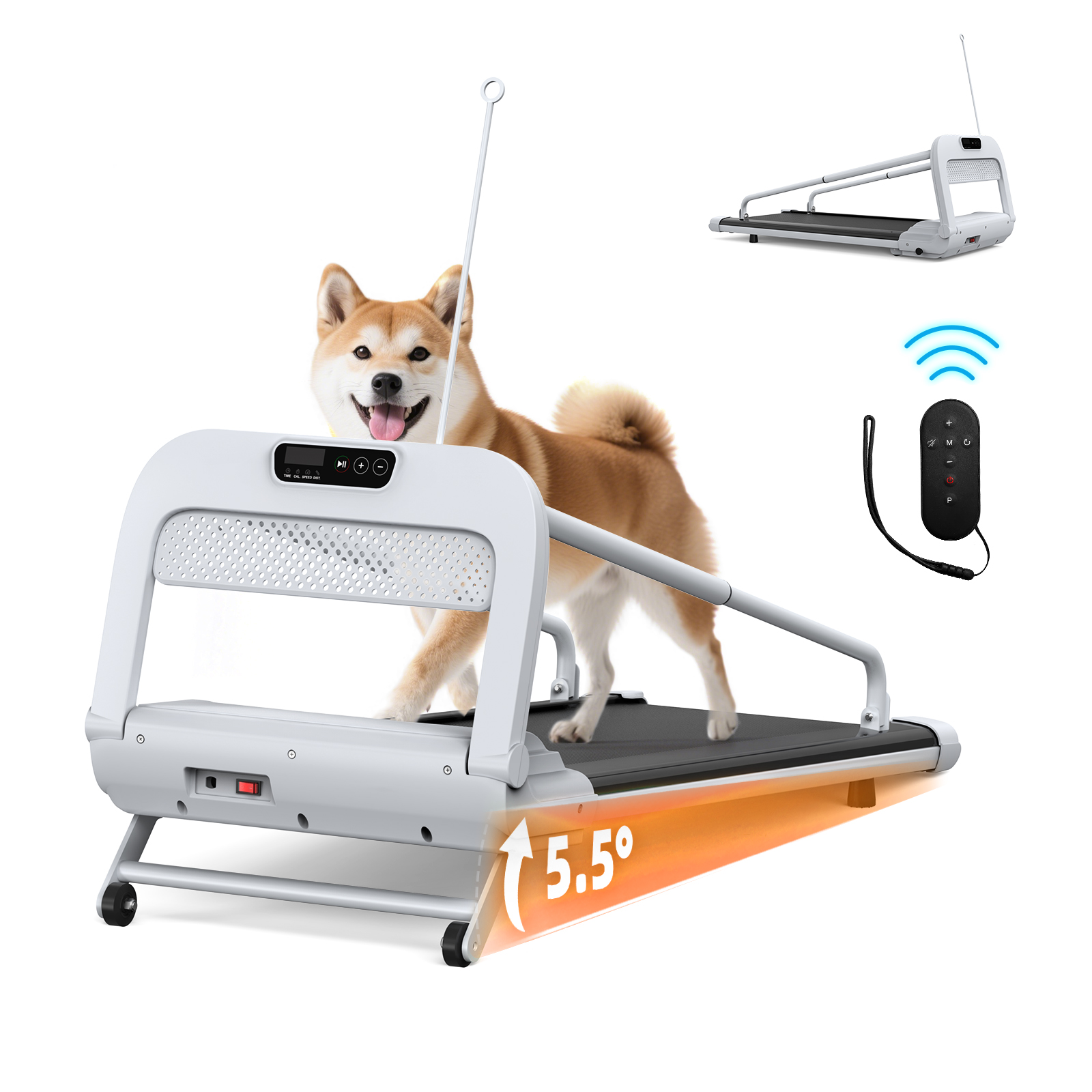 New Quiet Smart Pet Treadmill, Adjustable Speed, Perfect For Small-Medium Dogs — image 1