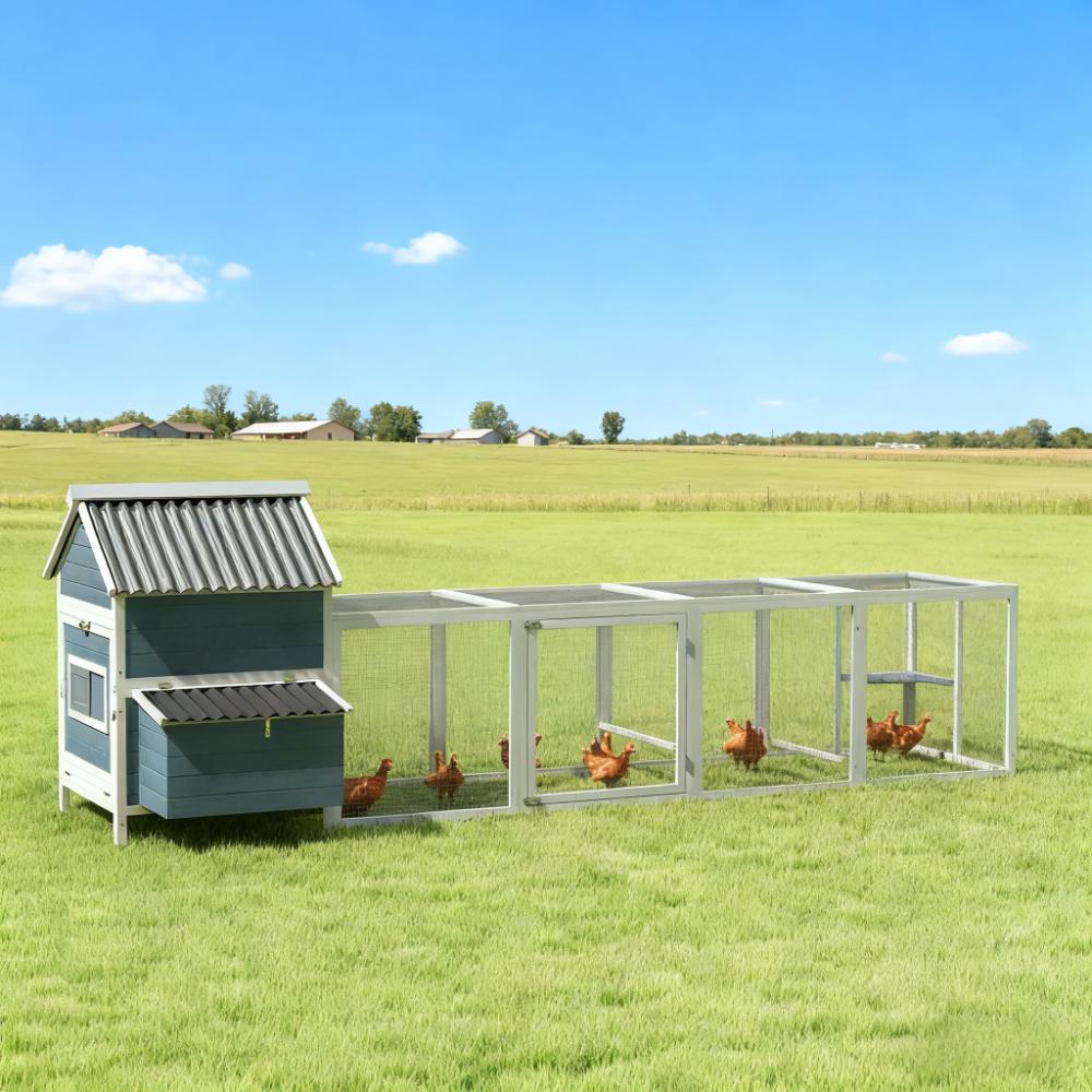 Chicken Coop For 10-15 Chickens Extra Large Wooden Chicken Coop — imagen 5