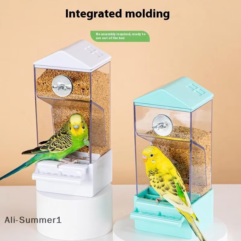 Alimentador Automático de Aves Grande Capacidad con Separación de Cachaza y Protección contra Gotas para Pollos y Perros — imagen 2