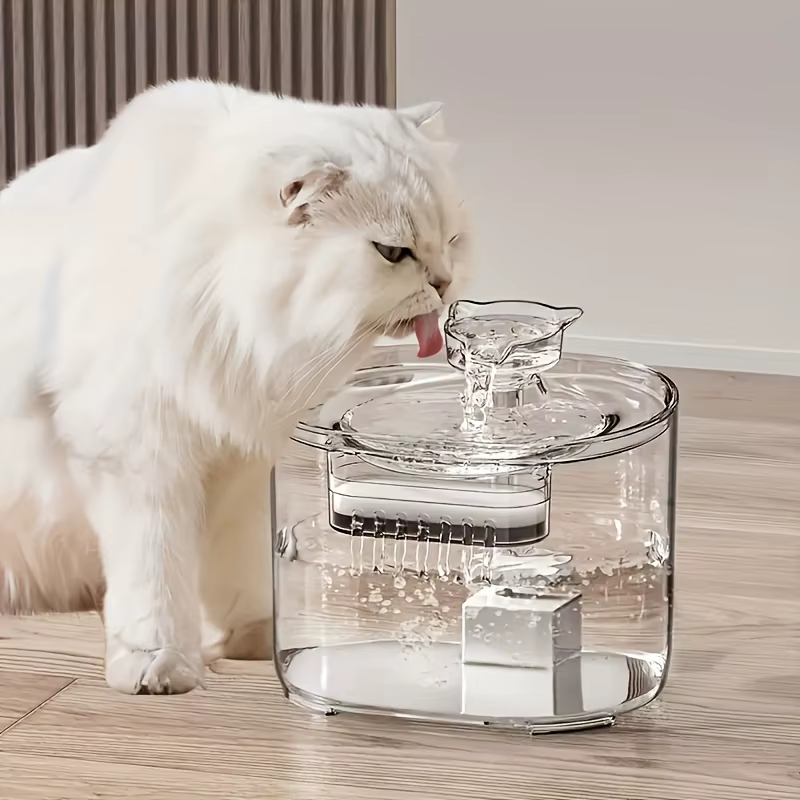 Pet Water Fountain - Fountains with Automatic Water Dispenser, Fresh and Filtered Drinking Water, and Whisper Qu — image 6