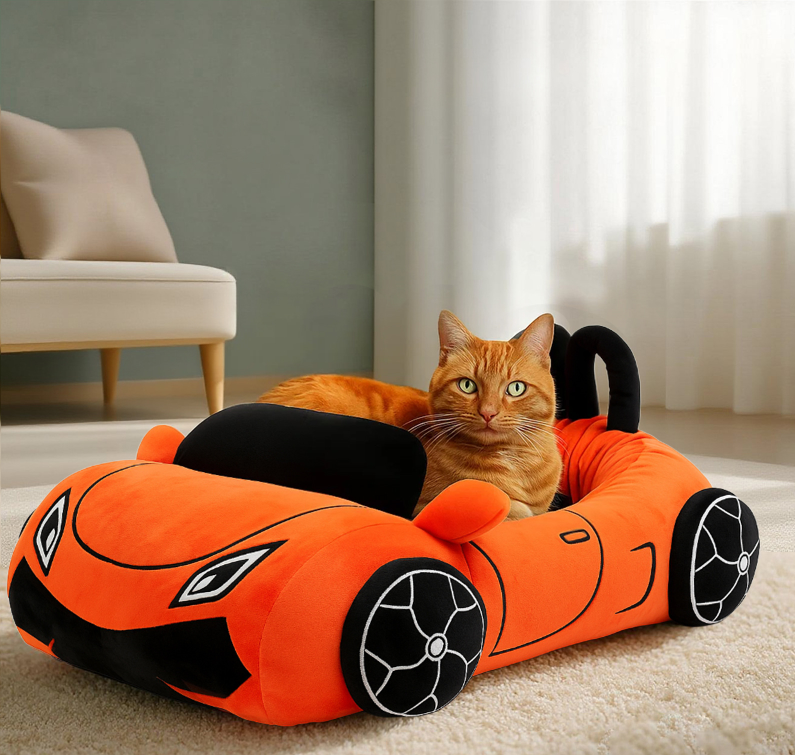 Non-slip Pet Bed Cat Bed Car Design Style Pet Bed — image 3