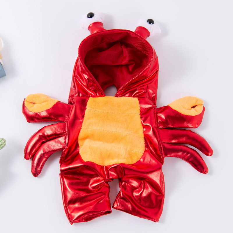 Pet clothes are funny take a knife transform into a pet dog Halloween pet — image 18