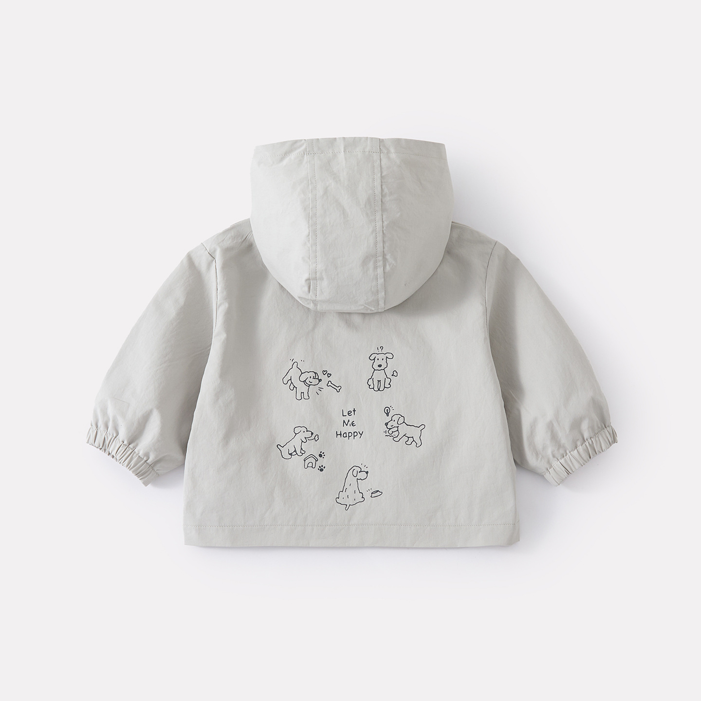 Hooded jacket for toddlers, casual cardigan, baby spring clothing versatile cartoon dog top — image 4