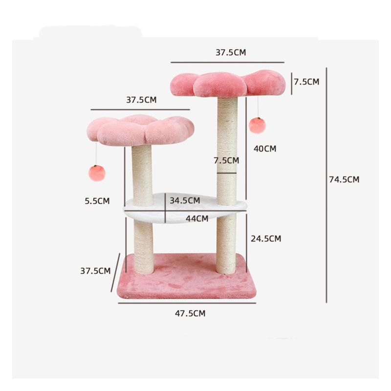 Household Fashion Jumping Platform Cat Toys — image 6