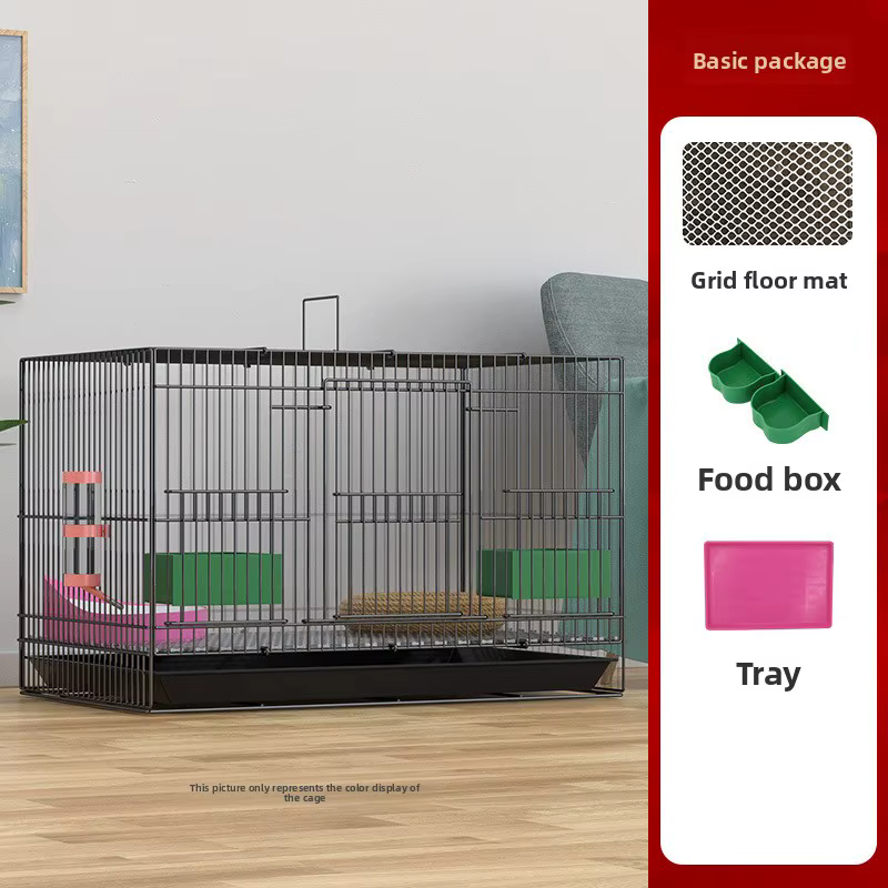 Caja para Aves de Gran Tamaño - Jaula de Hierro Forjado para Canarios y Pájaros Exóticos — imagen 2