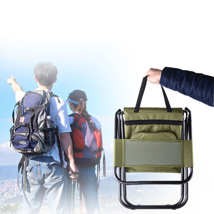 Fishing Chair Movable Refrigerator Keep Warm Cold Portable Folding Beach Chair — image 2