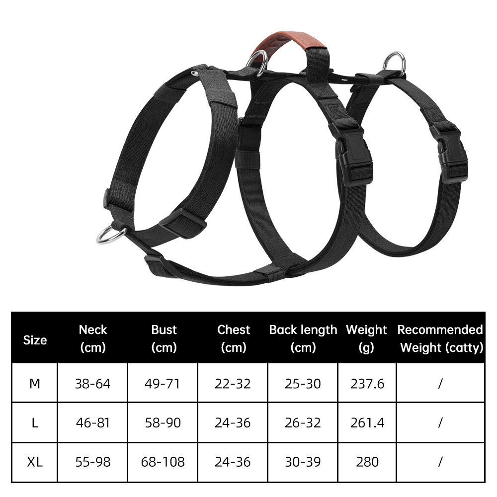 Tactical No-Pull Dog Harness, Bulletproof Vest Style for Large Dogs — image 8