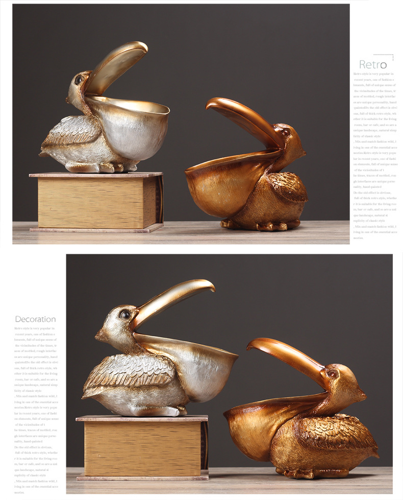 Animal Kyorochan Pelican Bird Home Decorations And Accessories — image 1