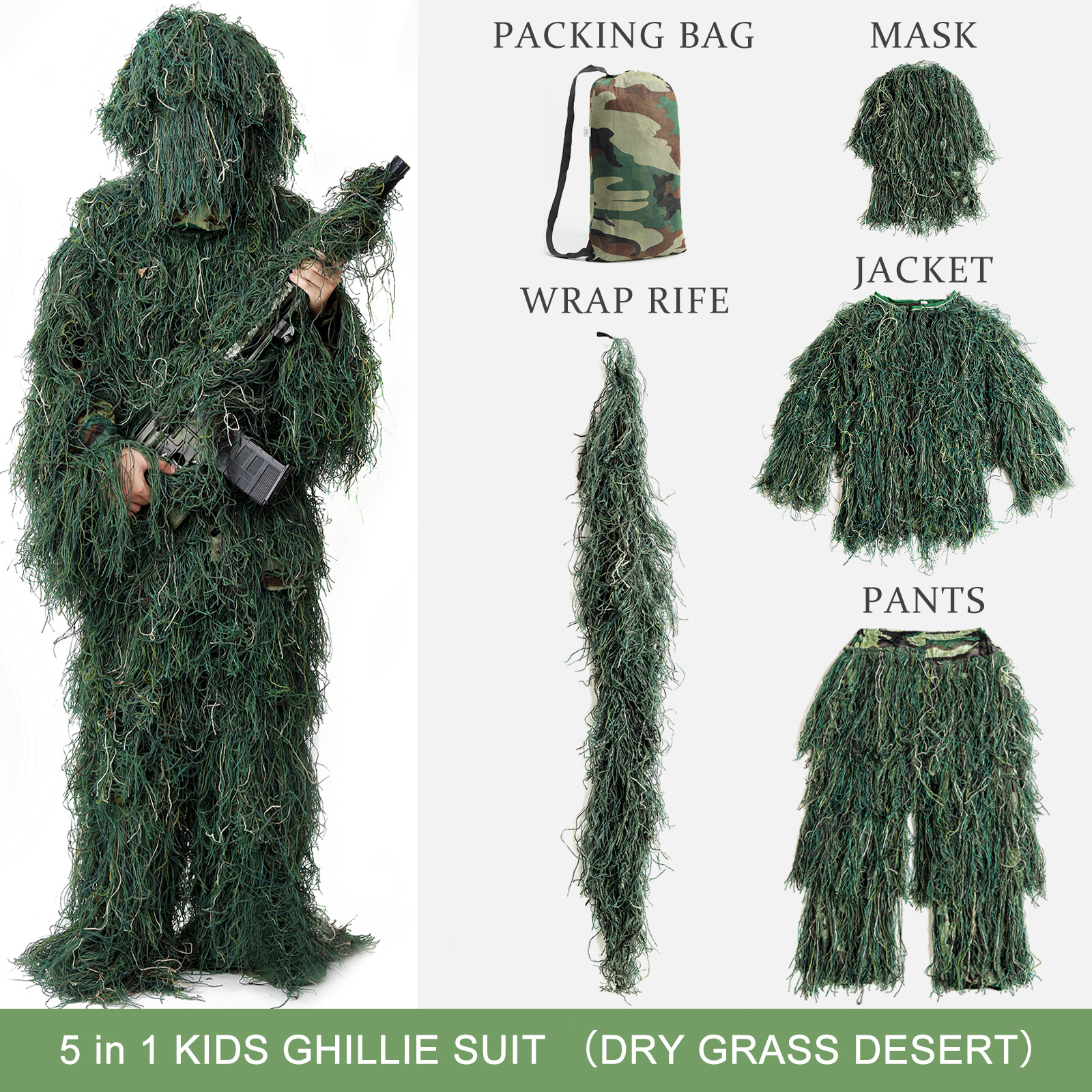 Traje de Camuflaje Táctico para Caza al Aire Libre — imagen 3