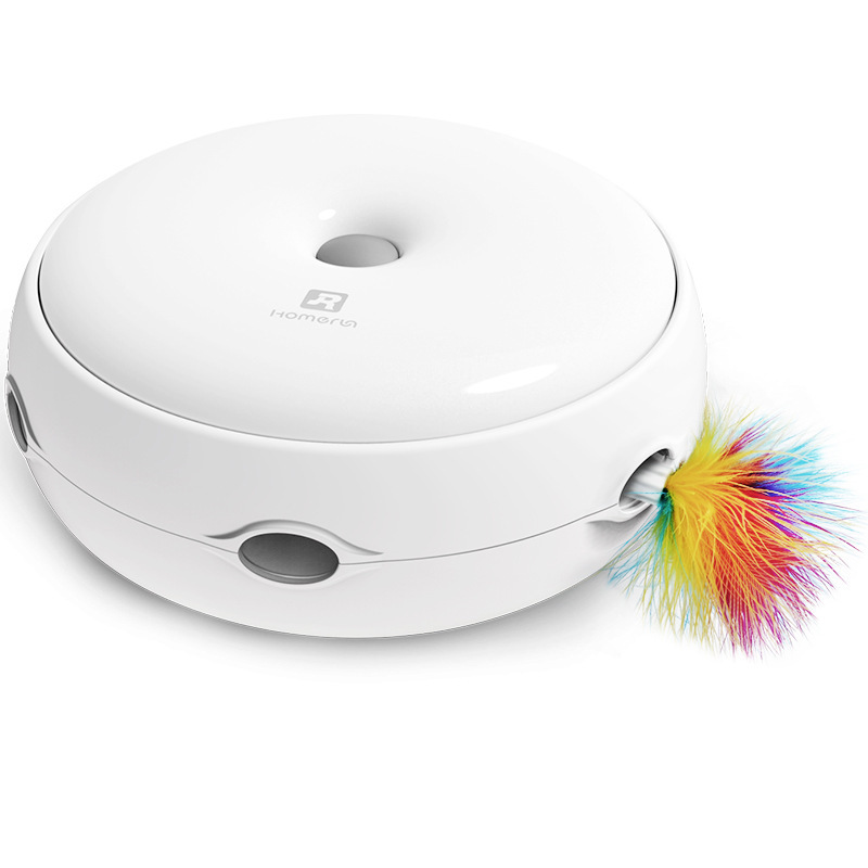 Juguetes Inteligentes para Gatos Eléctricos Platos de Entretenimiento Rápido y Divertidos con Ratón Giratorio Automático — imagen 3