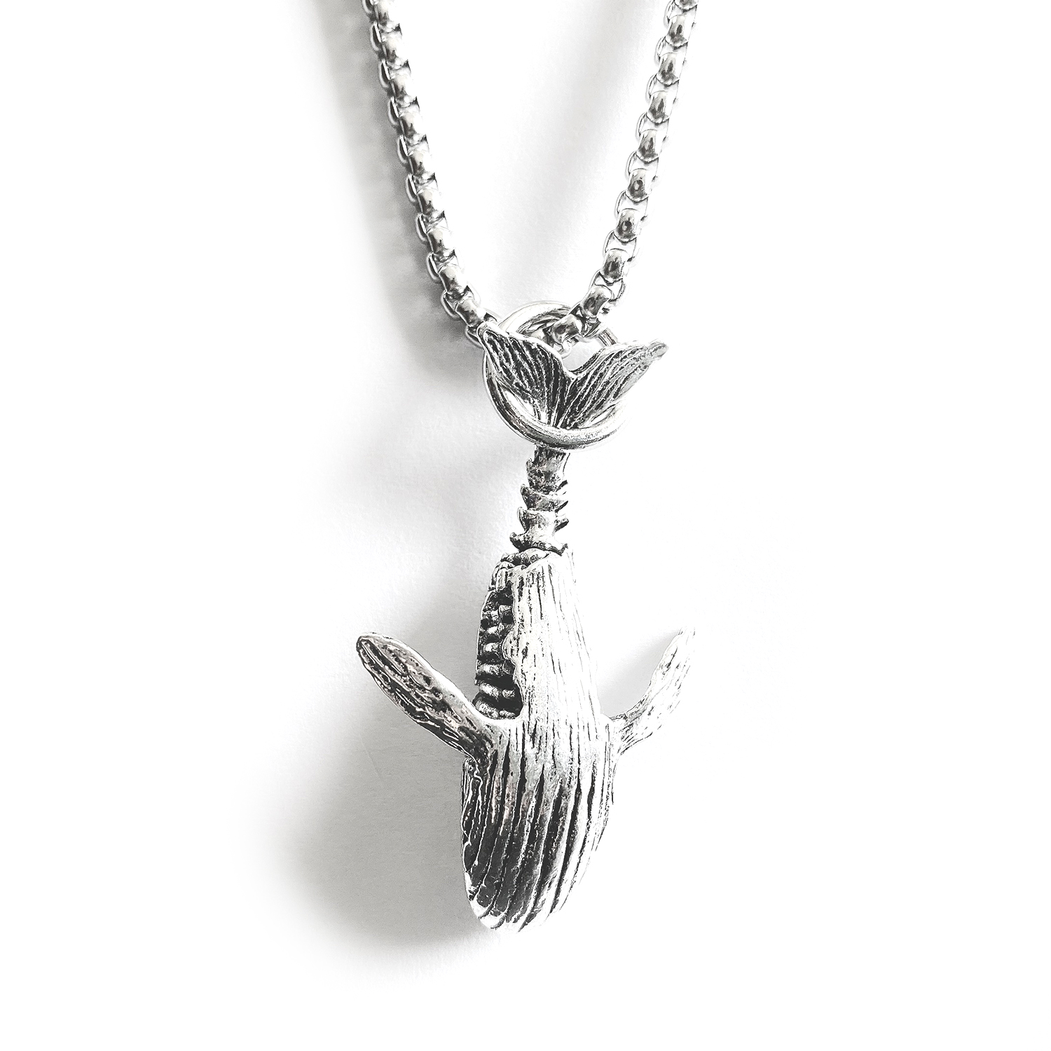 Collar de Ballena para Hombre y Mujer Estilo Hipster Pendiente de Personalidad — imagen 1