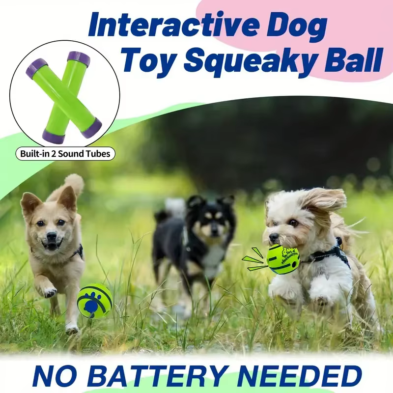 Bola Interactiva Hilarante - Juguetes para Entrenamiento de Inteligencia Canina, Juego Estimulante y Ejercicio Mental — imagen 6