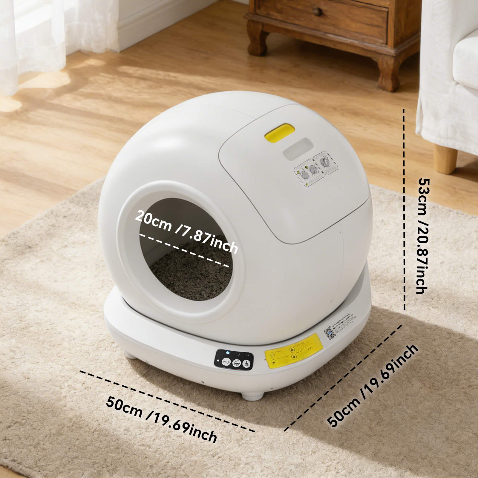 Solo Recogida en Tienda - Caja de Arena Automática para Gatos Completa — imagen 13