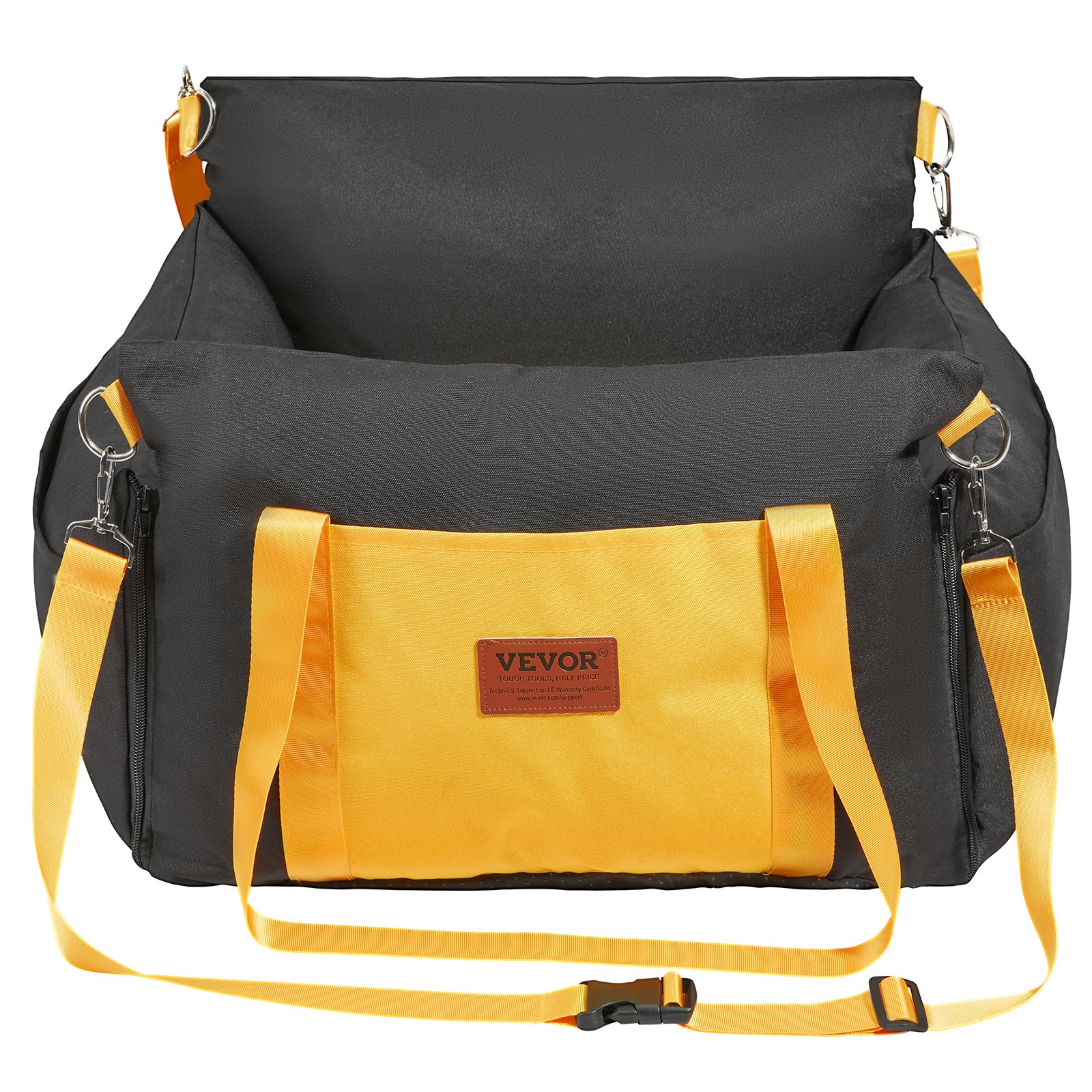 Asiento para perros de VEVOR - Asiento automotriz para pequeños perros hasta 11.3 kg, negro — imagen 7