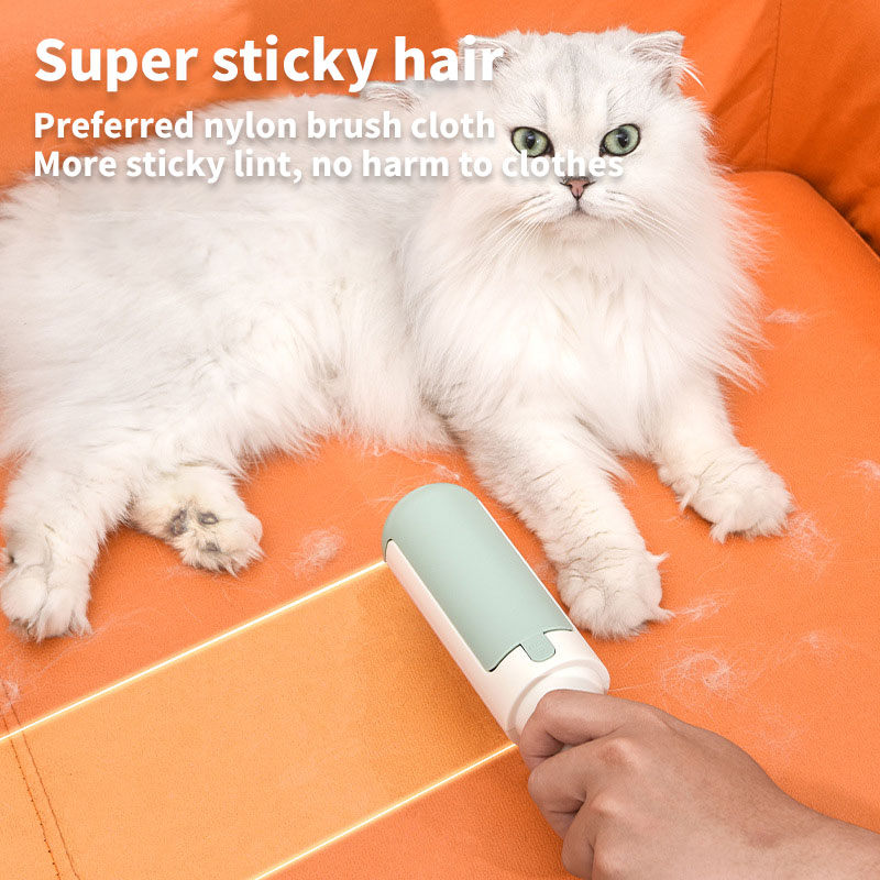 Pet Hair Remover Roller Sticky Hair Brush Coat Sofa Hair Cleaner To Remove Floating Hair Cat Scraper — image 2
