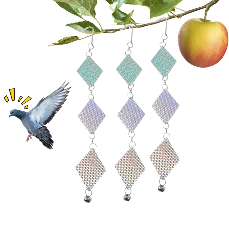 24 Piezas de Discos Reflectantes, Productos Repelentes de Aves, Repelente de Palomas, Protección Contra Cuervos, Repelente de Golondrinas, Reflectante de Doble Cara de Alta Intensidad, Rotación 360°, Material Reforzado — imagen 1