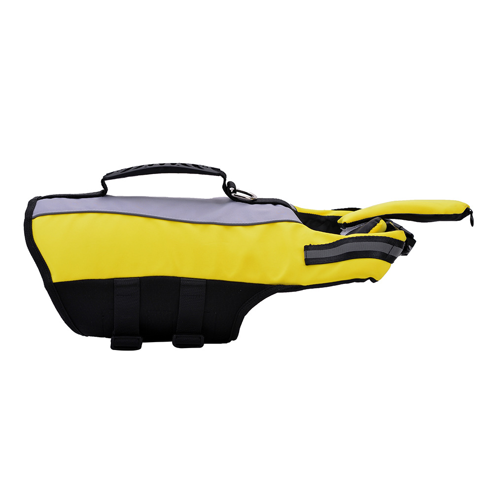 Can Carry Pet Swimsuit Pet Life Jacket Dog Clothes Upgrade Version With Chin Rest — image 5