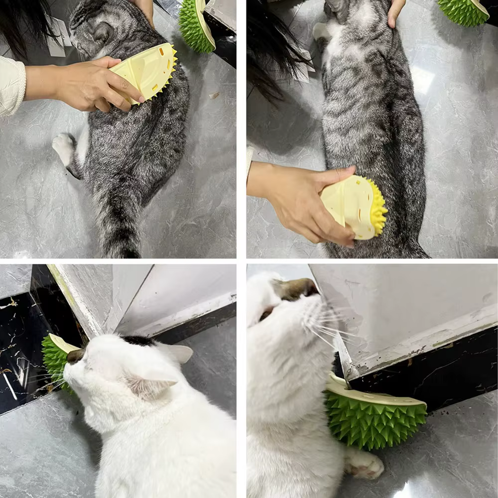 Masajero de rascador para gatos, cepillo para quitar pelo, tabla de aseo para perros y gatitos, accesorios Royal Canin — imagen 6