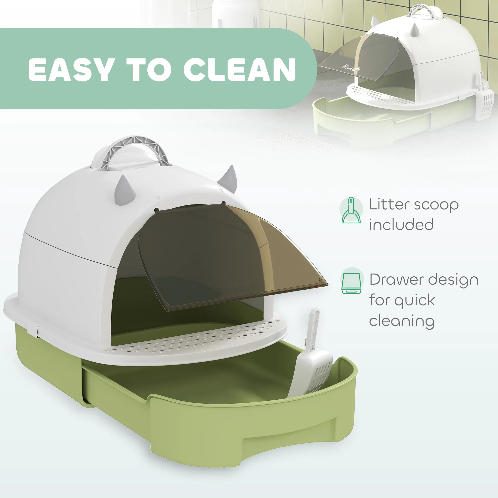 Cat Litter Box, Cat Litter Box Enclosure — image 2