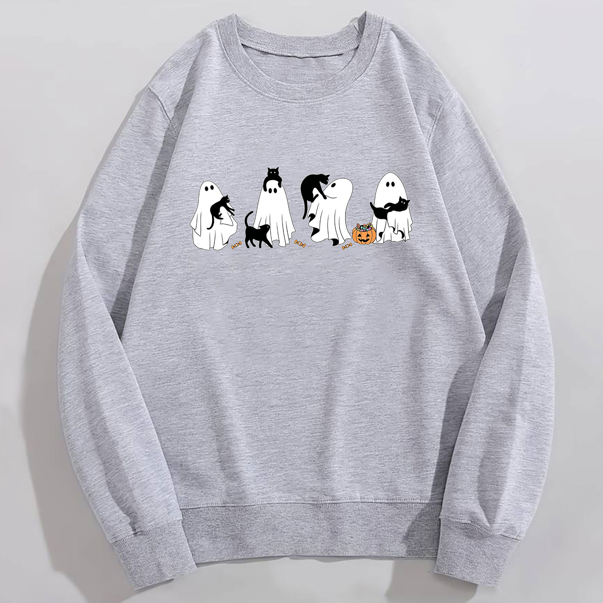 Ghost Cat hoodie — image 8